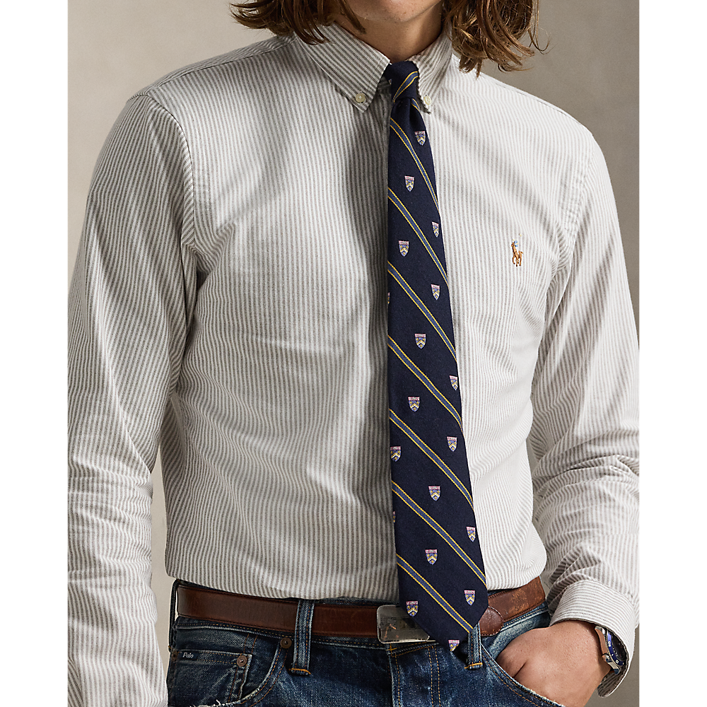 PRL Slim Fit Striped Oxford Shirt/Košulja 710953710009