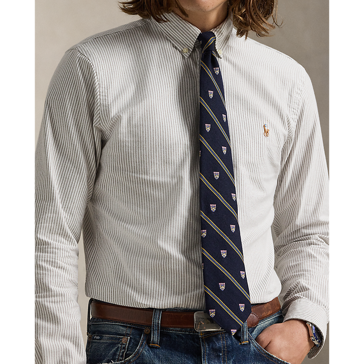 PRL Slim Fit Striped Oxford Shirt/Košulja 710953710009
