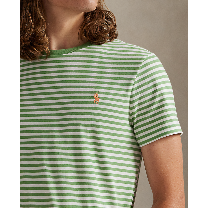 PRL Custom Slim Fit Striped Jersey T-Shirt/Majica 710956828008