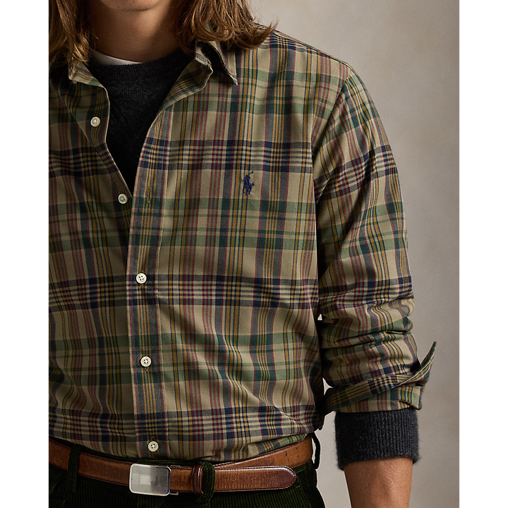 PRL Custom Fit Plaid Performance Shirt/Košulja 710960601001