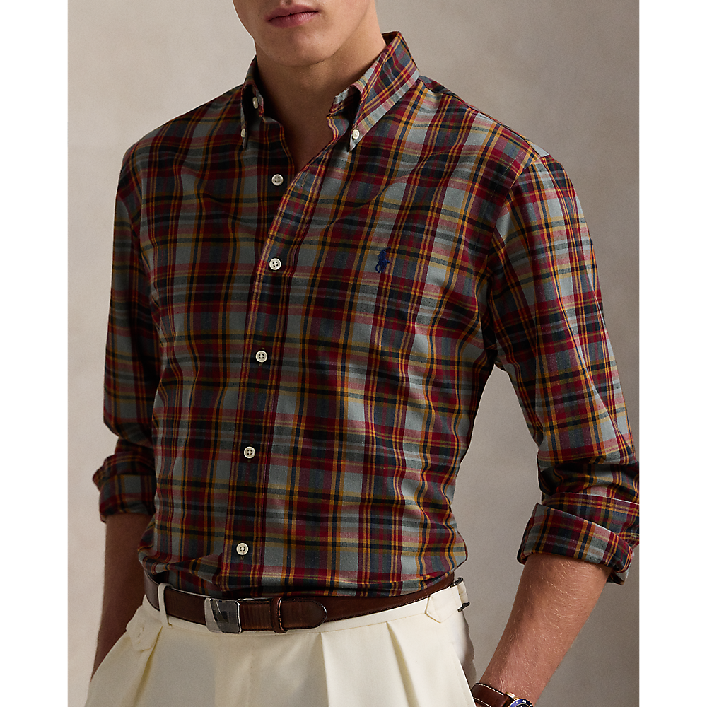 PRL Custom Fit Plaid Performance Shirt/Košulja 710960601002