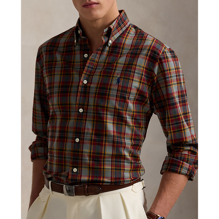 PRL Custom Fit Plaid Performance Shirt/Košulja 710960601002