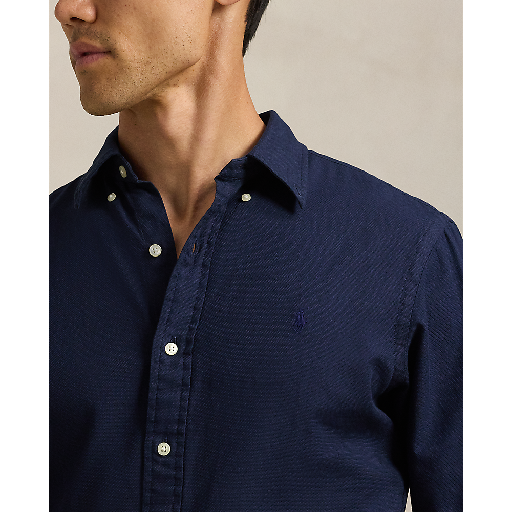 PRL Custom Fit Garment Dyed Dobby Shirt/Košulja 710960611001