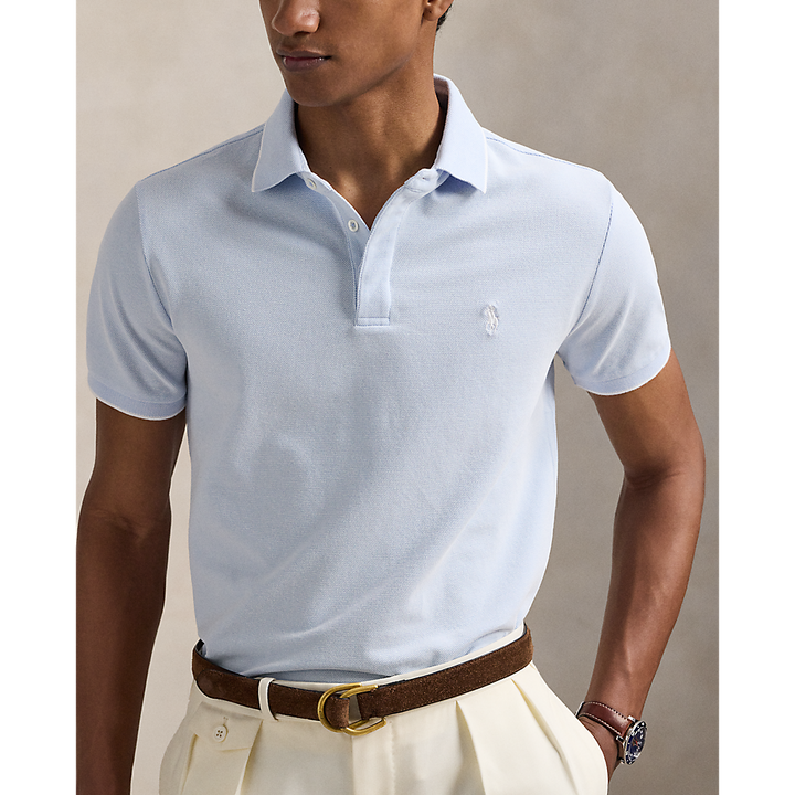 PRL Custom Slim Fit Stretch Oxford Mesh Polo/Polo majica 710963494004