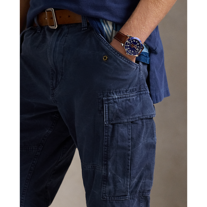 PRL  slim Fit Garment Dyed Twill Cargo Pant/Hlače 710963861001