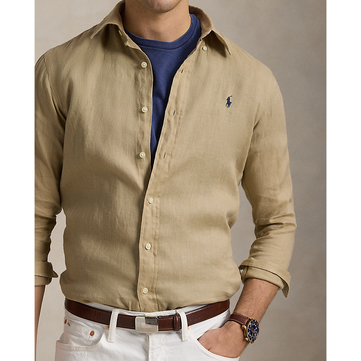 PRL Custom Fit Linen Shirt/Košulja 710966294001