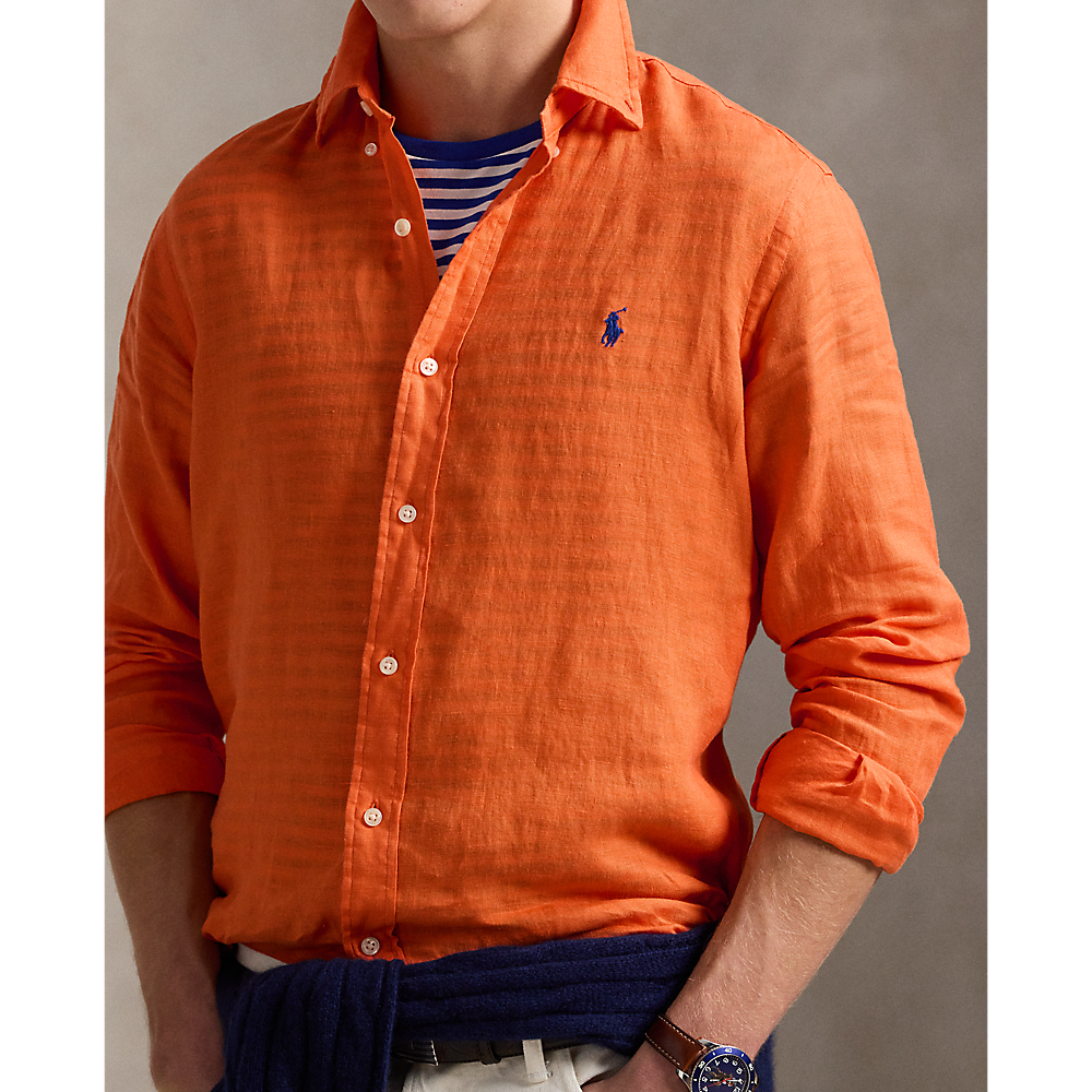 PRL Custom Fit Linen Shirt/Košulja 710966294002