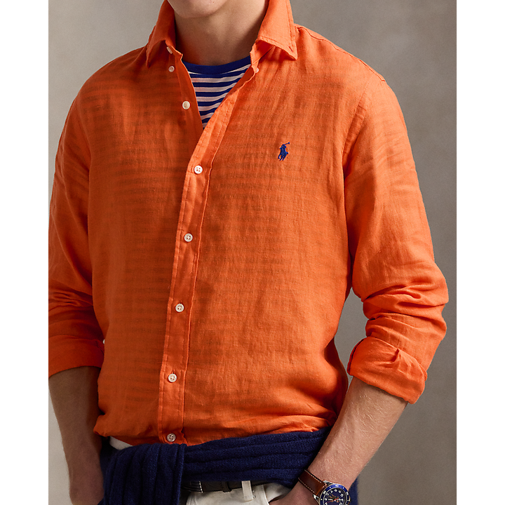 PRL Custom Fit Linen Shirt/Košulja 710966294002