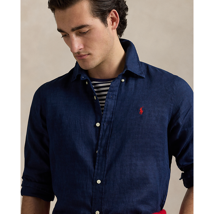 PRL Custom Fit Linen Shirt/Košulja 710966294006