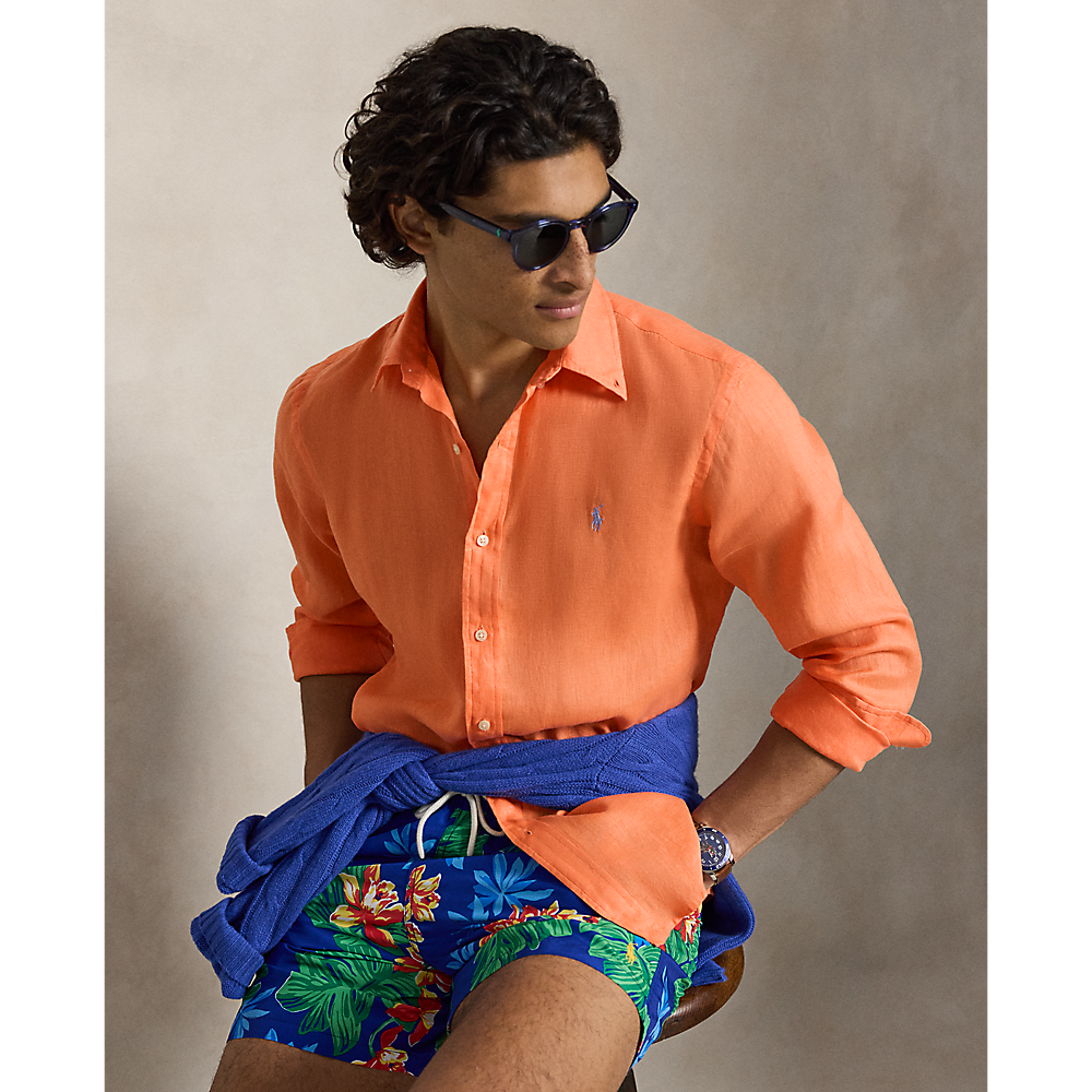 PRL Custom Fit Linen Shirt/Košulja 710966294507
