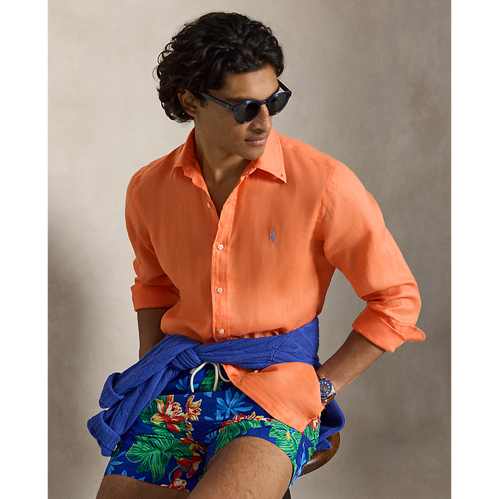 PRL Custom Fit Linen Shirt/Košulja 710966294507