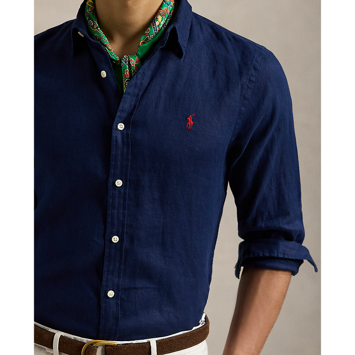 PRL Slim Fit Linen Shirt/Košulja 710966295002