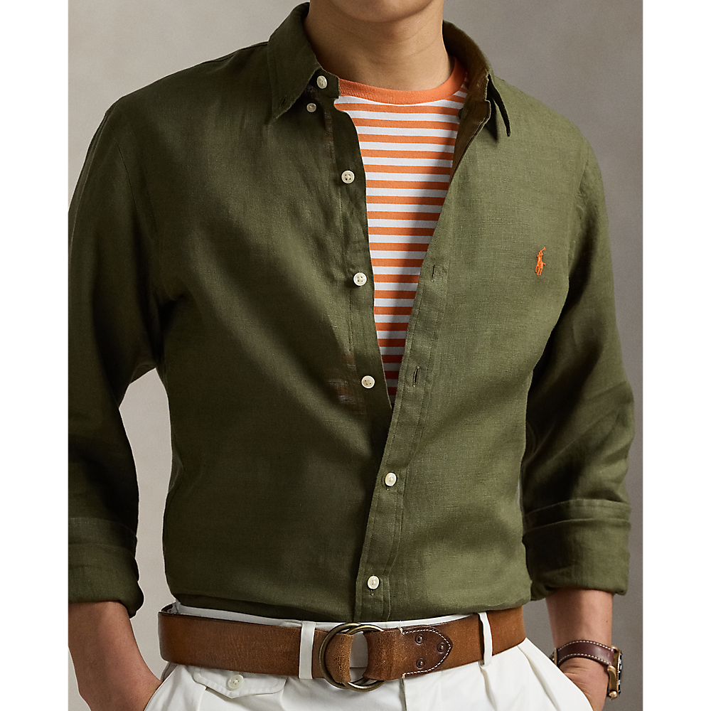 PRL Slim Fit Linen Shirt/Košulja 710966295004
