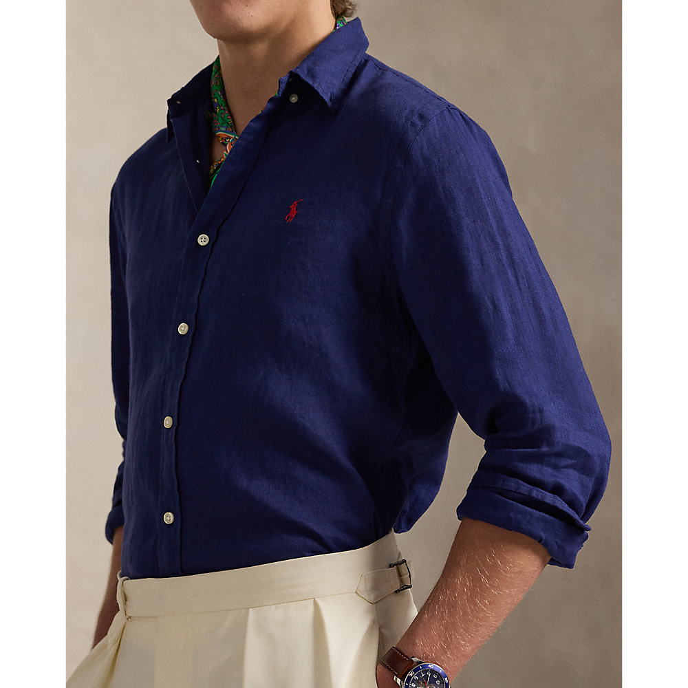 PRL Slim Fit Linen Shirt/Košulja 710968915012