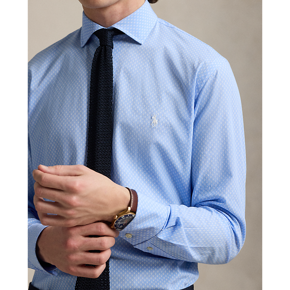 PRL Custom Fit Print Stretch Poplin Shirt/Košulja 710968933001