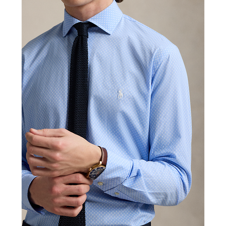 PRL Custom Fit Print Stretch Poplin Shirt/Košulja 710968933001