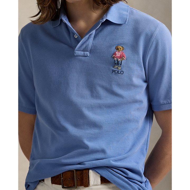 PRL Custom Slim Polo Bear Mesh Polo Shirt/Polo Majica 710969629001