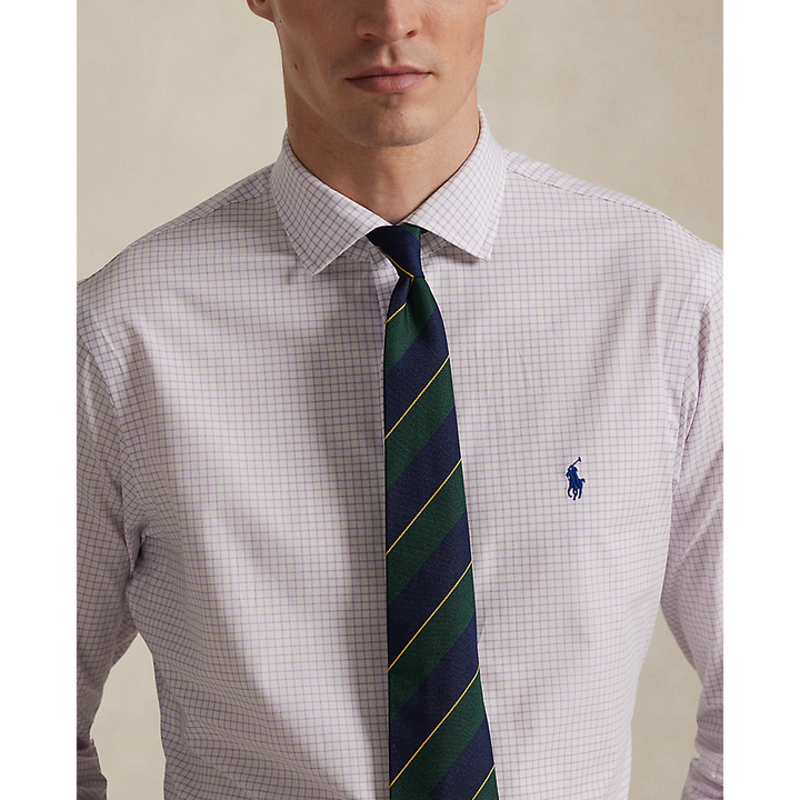 PRL Custom Fit Plaid Stretch Poplin Shirt/Košulja 710974534014