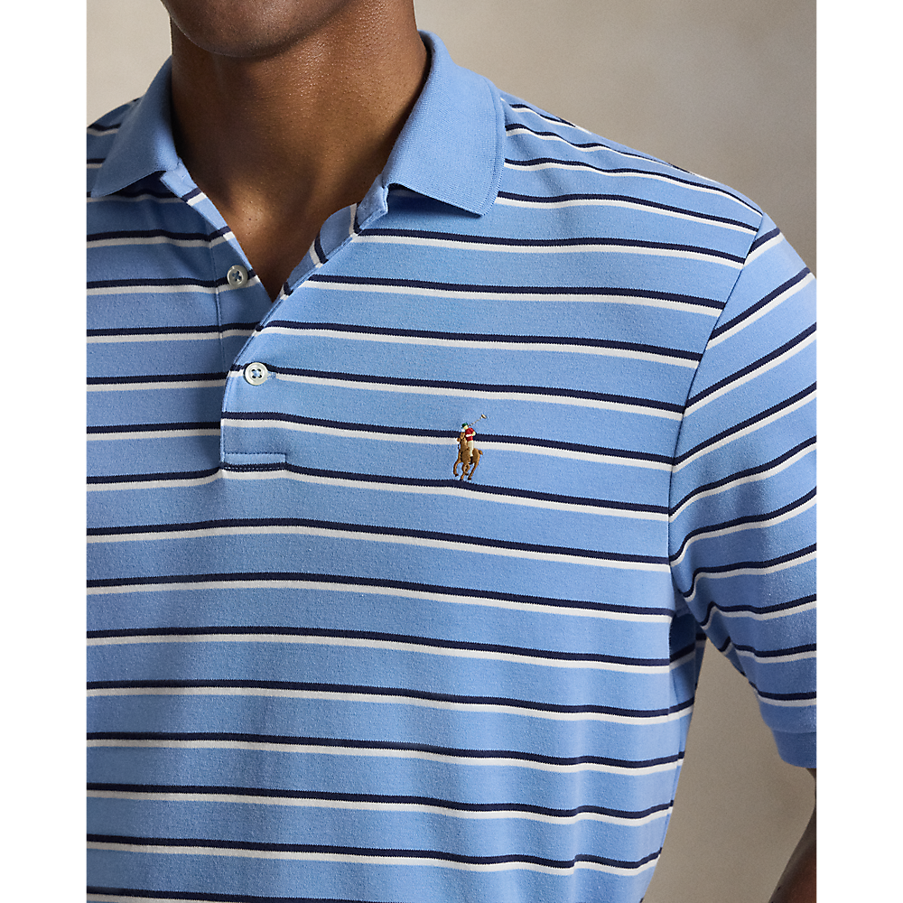 PRL Custom Slim Fit Striped Soft Cotton Polo /Polo majica 710974586502