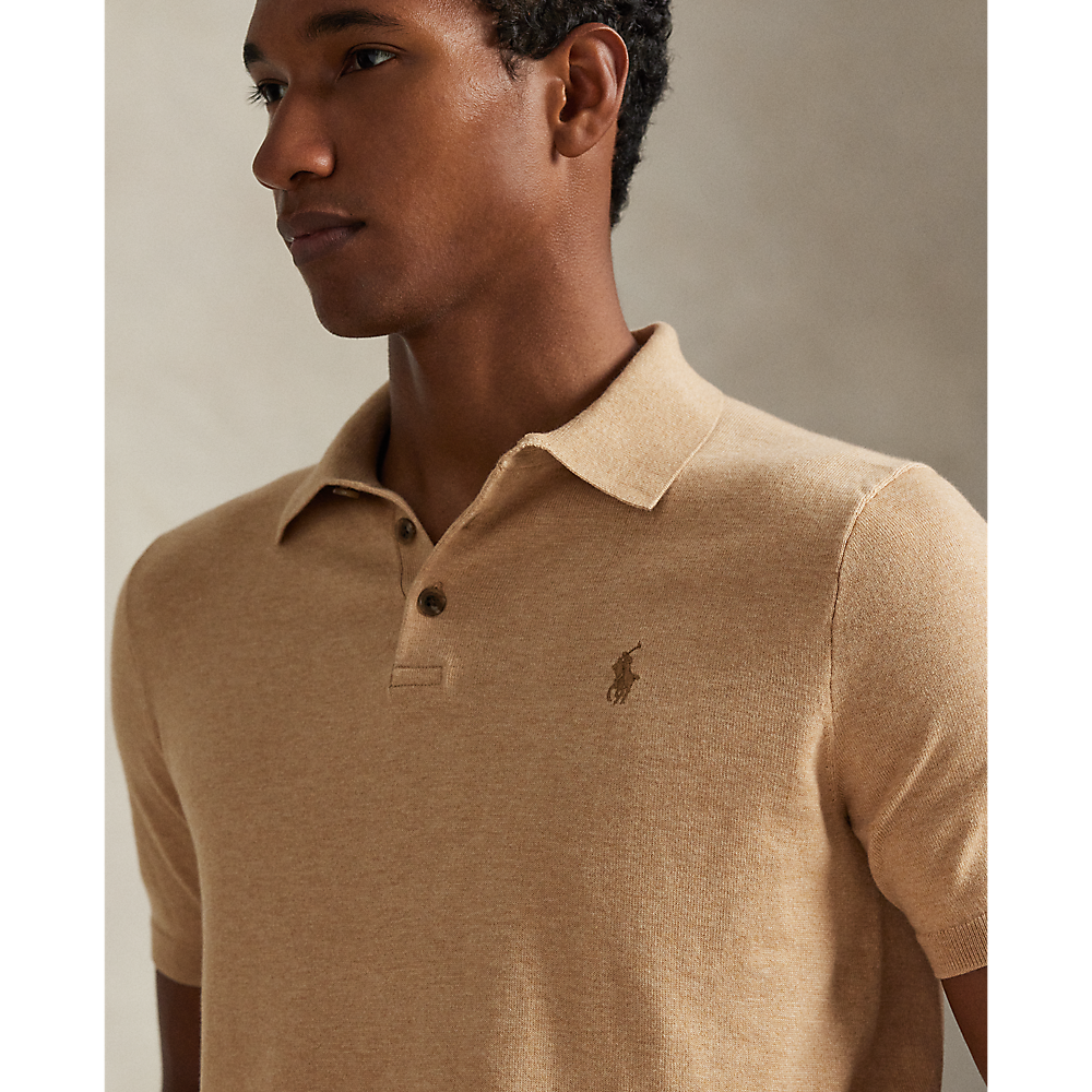 PRL Cotton Polo-Collar Jumper/Polo majica 710980682500