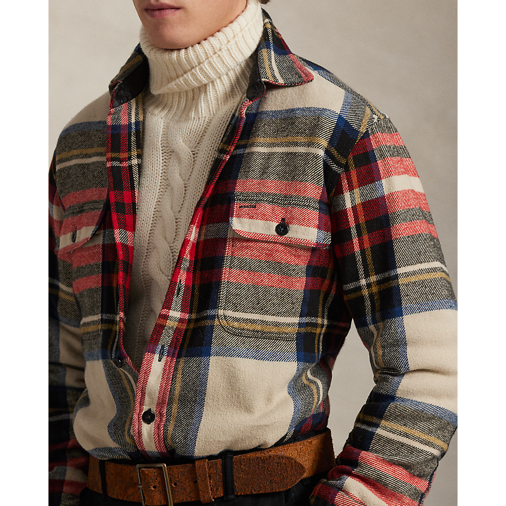 PRL Classic Fit Plaid Flannel Workshirt/ Košulja 710981126001