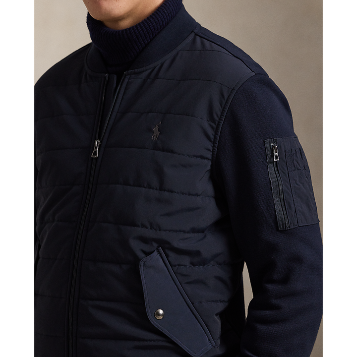 PRL Mesh-Knit Cotton Quarter-Zip Jumper/Jakna 710932304516