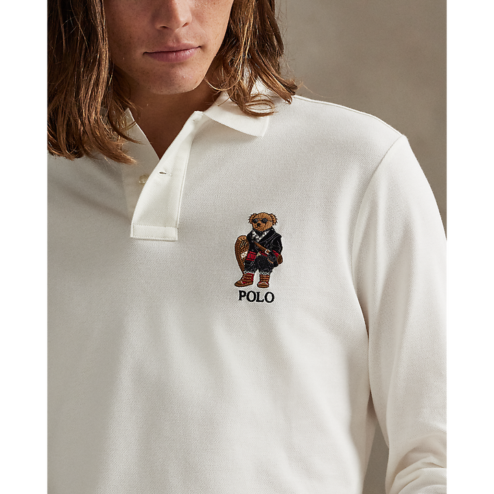 PRL Classic Fit Polo Bear Mesh Polo Shirt/Polo majica 710981793001