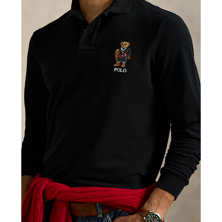 PRL Classic Fit Polo Bear Mesh Polo Shirt/Polo majica 710981793002