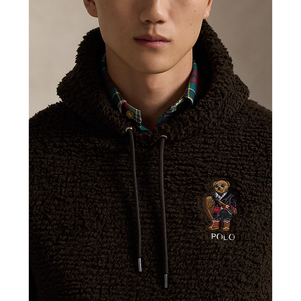 PRL Polo Bear Pile Fleece Hoodie /Duks 710981798001