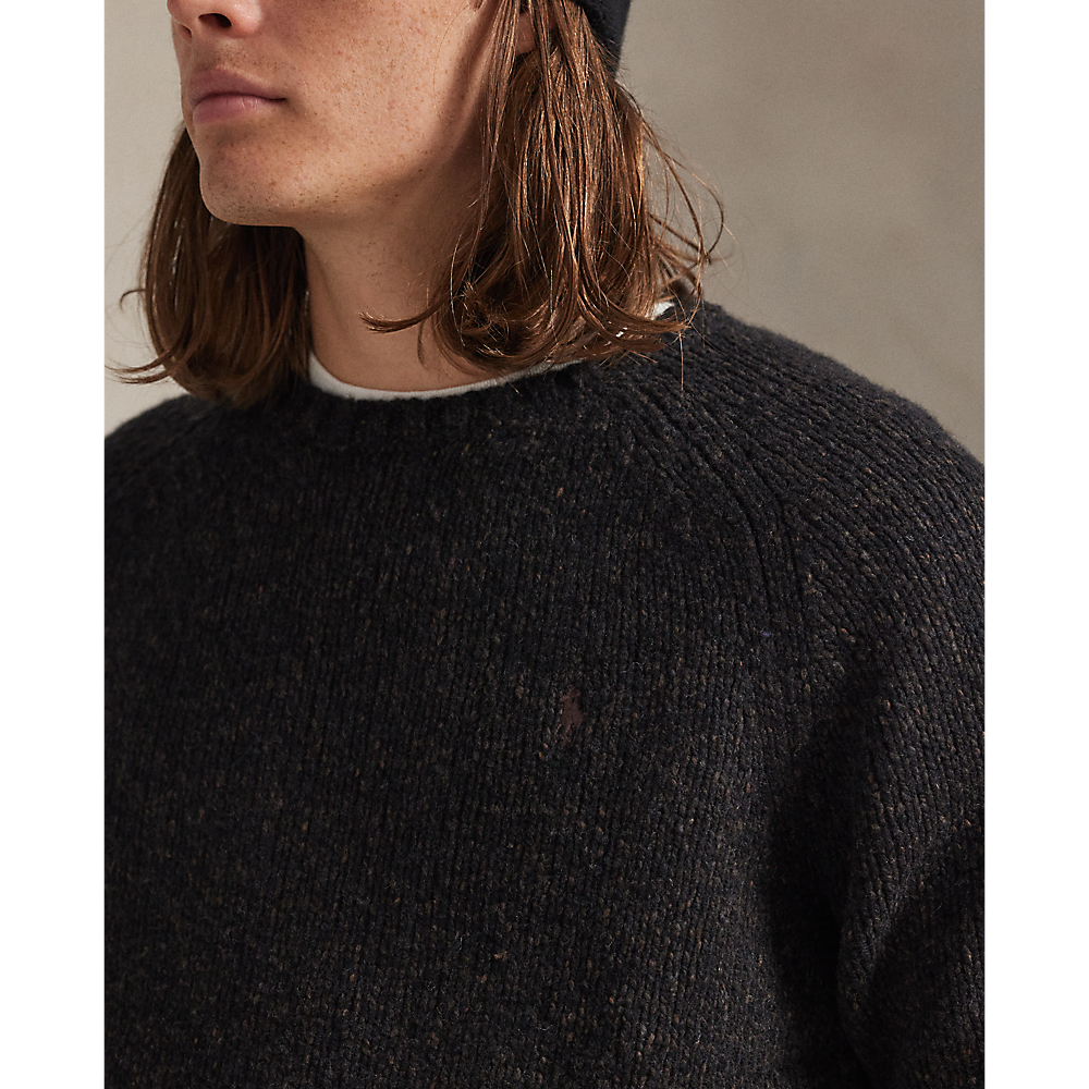 PRL Marled Wool-Blend Jumper/Pulover 710982142003