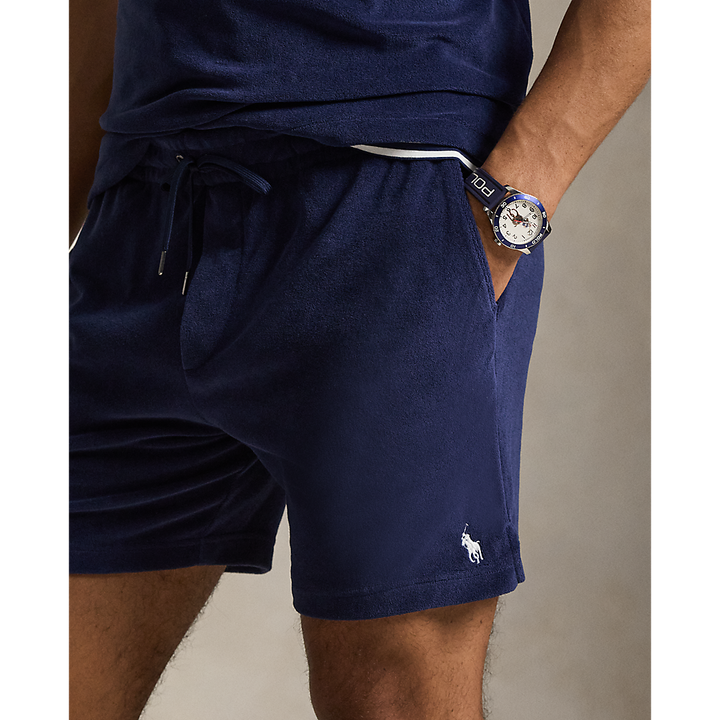 PRL 6-Inch Terry Drawstring Short/Bermude 710A12490002