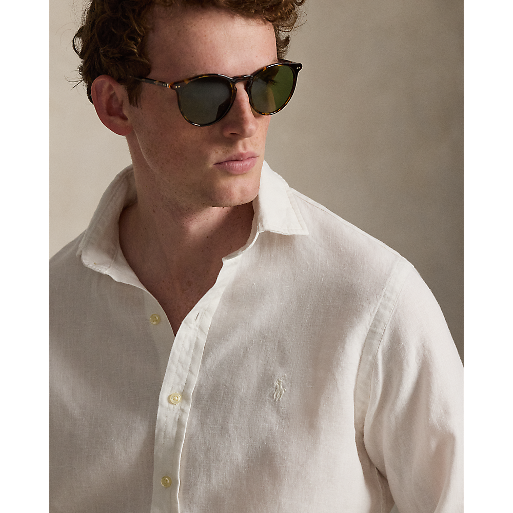PRL Custom Fit Slub Linen Shirt/Košulja 710B15650005