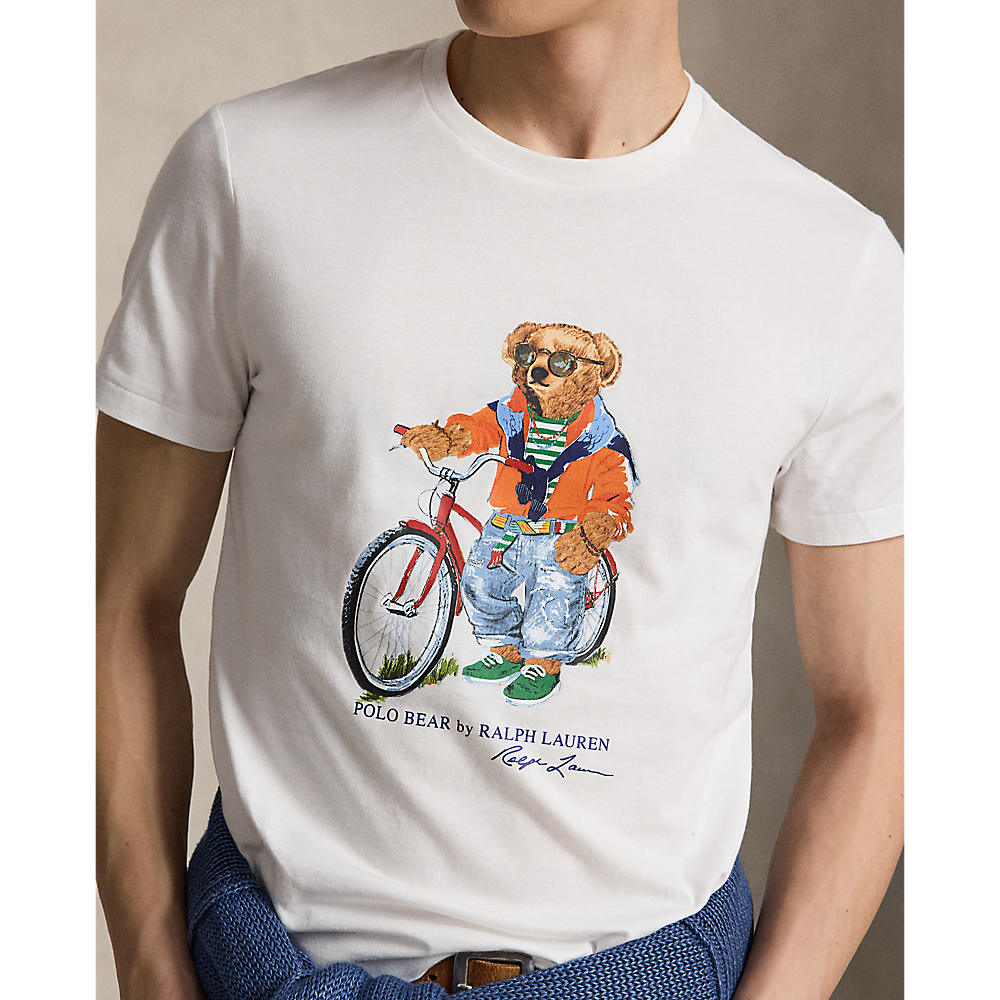 PRL Custom Slim Fit Polo Bear T-Shirt/Majica 710B16612002