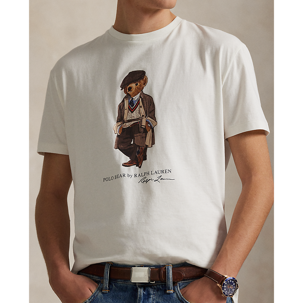 PRLCustom Slim Fit Polo Bear Jersey T-Shirt/Majica 710P00085001