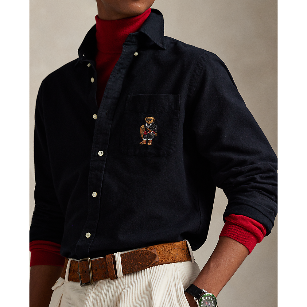 PRL Custom Fit Polo Bear Oxford Shirt/Košulja 710P00662003