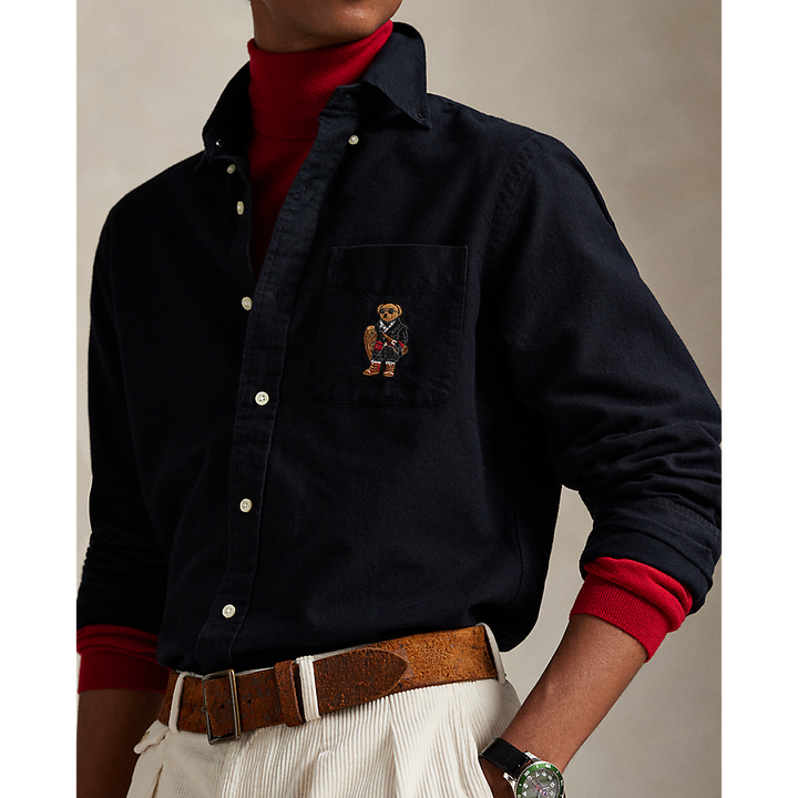 PRL Custom Fit Polo Bear Oxford Shirt/Košulja 710P00662003