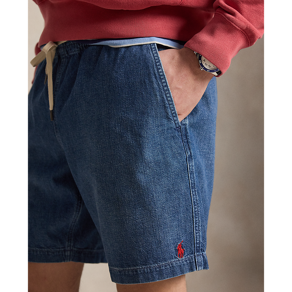 PRL 8-Inch Polo Prepster Denim Short/Bermude 710P02689001