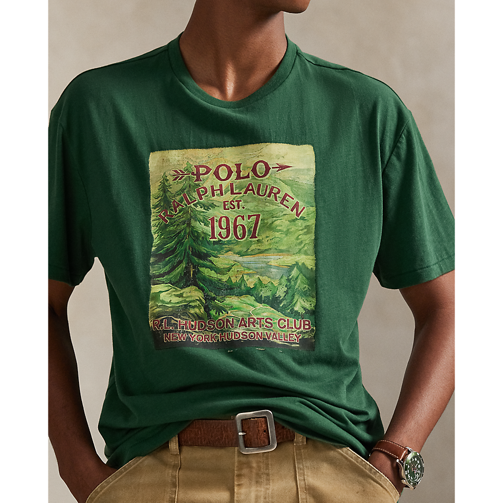 PRL Classic Fit Jersey Graphic T-Shirt/Majica 710P04981001