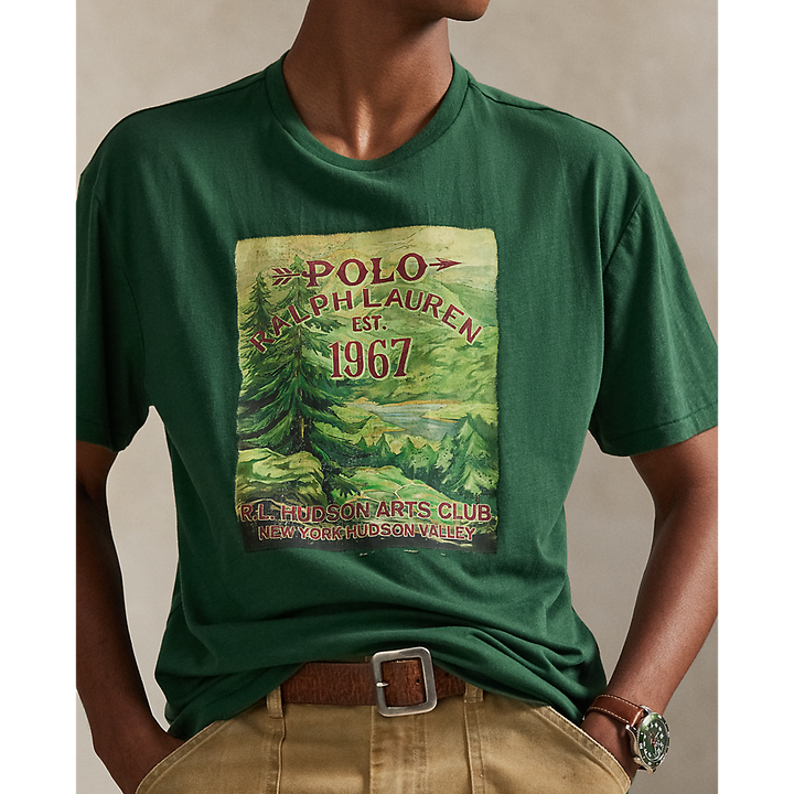 PRL Classic Fit Jersey Graphic T-Shirt/Majica 710P04981001