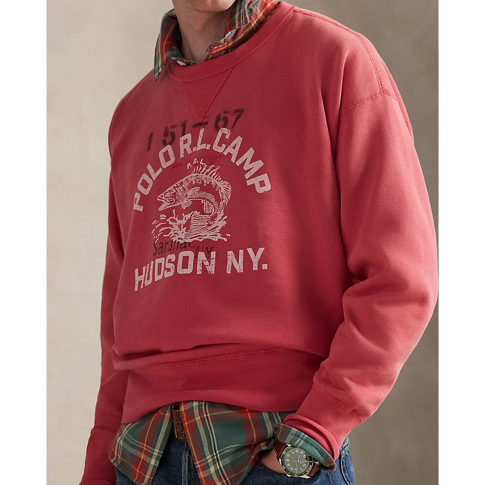 PRL Vintage Fit Fleece Graphic Sweatshirt/Duks 710P05436001