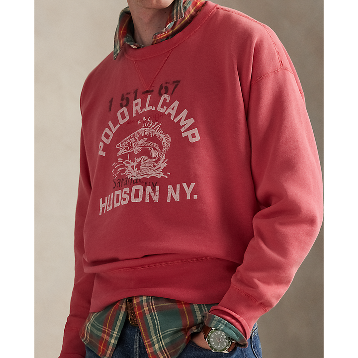 PRL Vintage Fit Fleece Graphic Sweatshirt/Duks 710P05436001