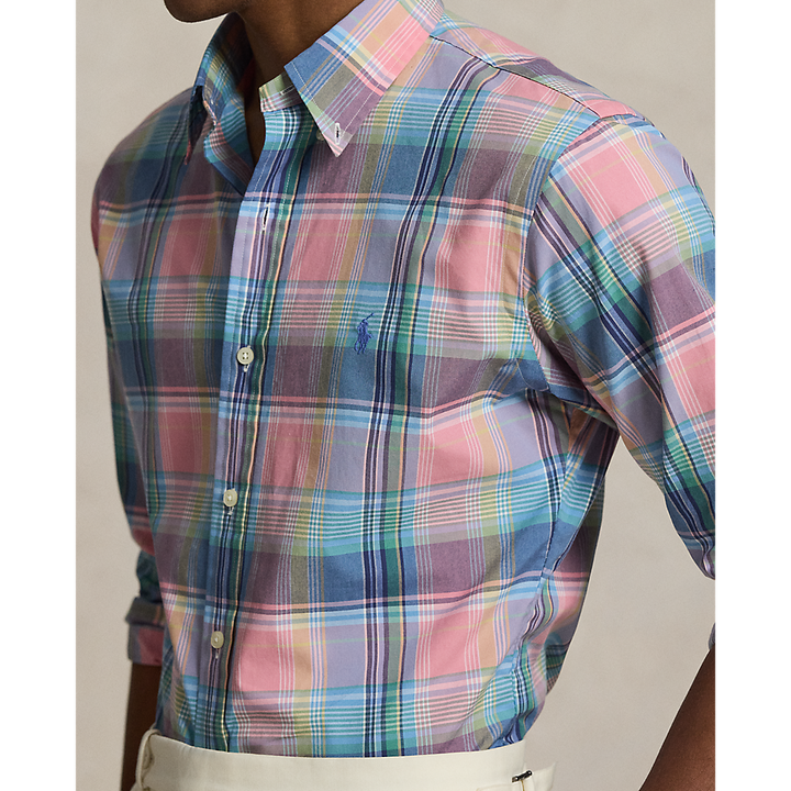 PRL Custom Fit Plaid Poplin Shirt/Košulja 710P06020006