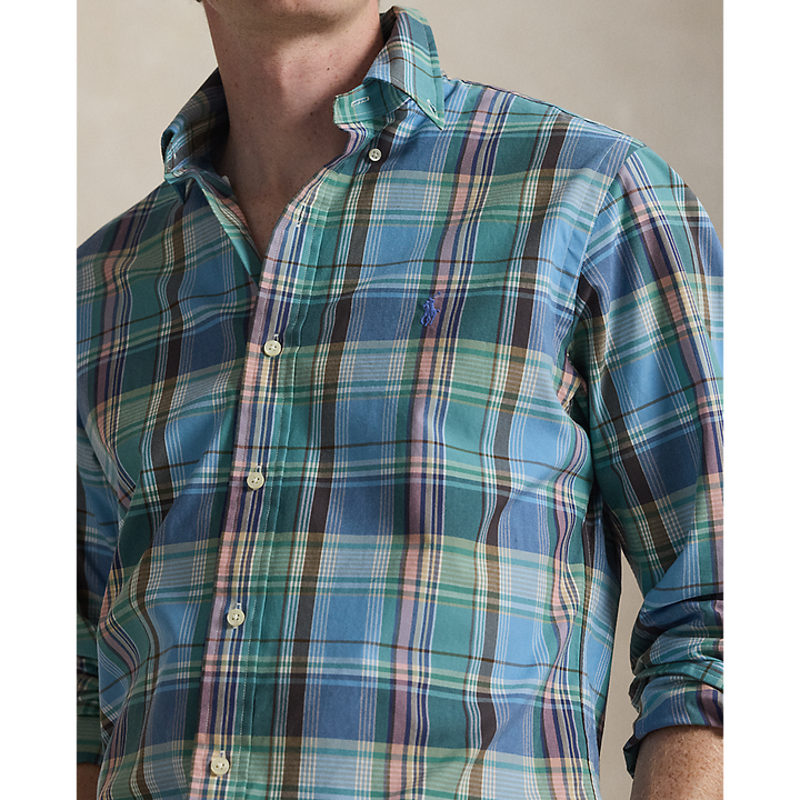 PRL Custom Fit Plaid Poplin Shirt/Košulja 710P06020007