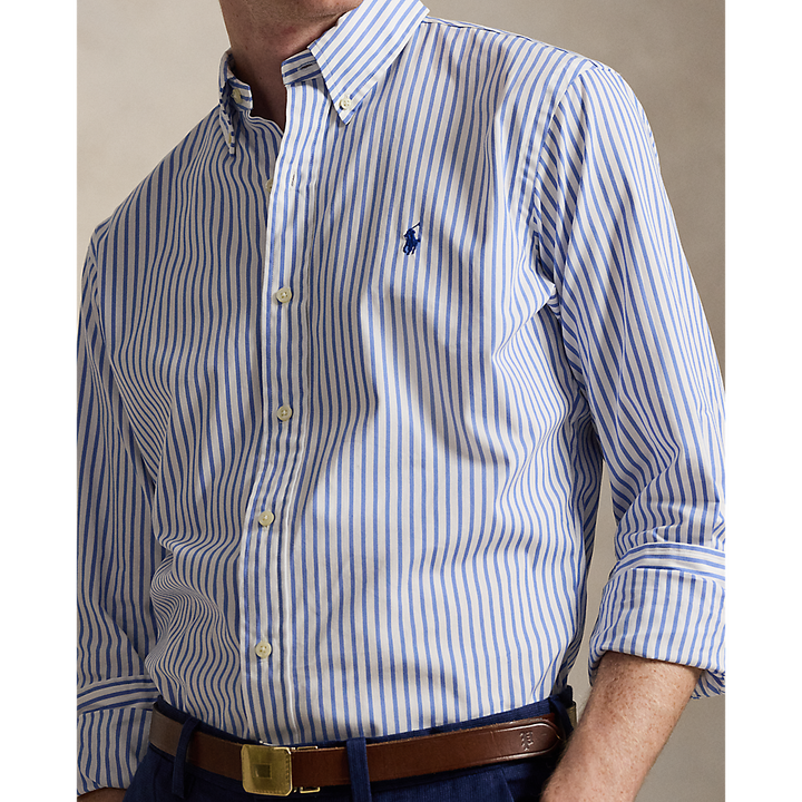 PRL Custom Fit Striped Poplin Shirt/Košulja 710P07019001