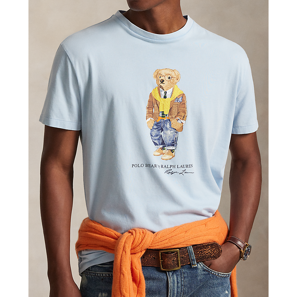 PRL Custom Slim Fit Polo Bear T-Shirt/Majica 710P07347001
