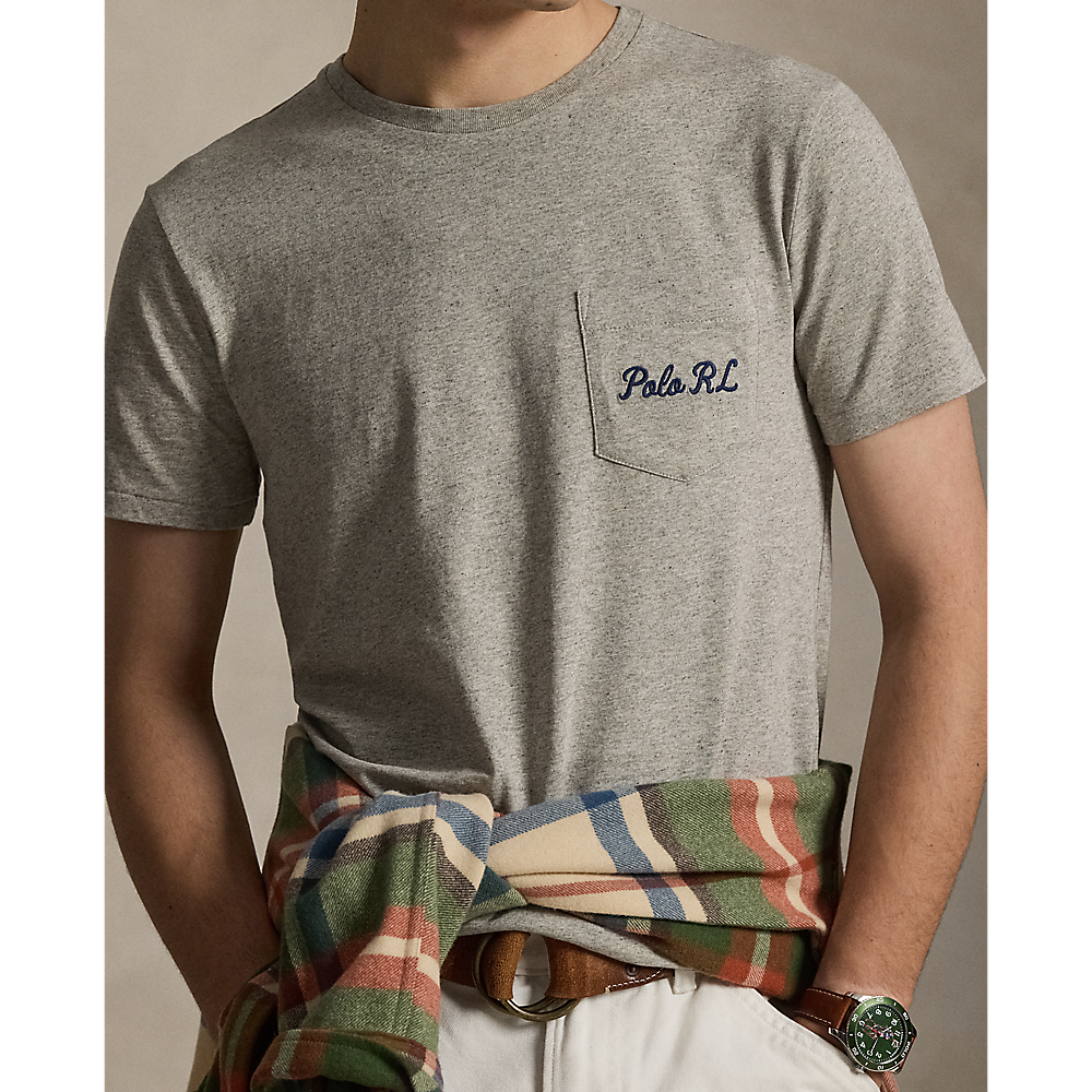 PRL Custom Slim Fit Polo Bear Jersey T-Shirt/Majica 710P07348001