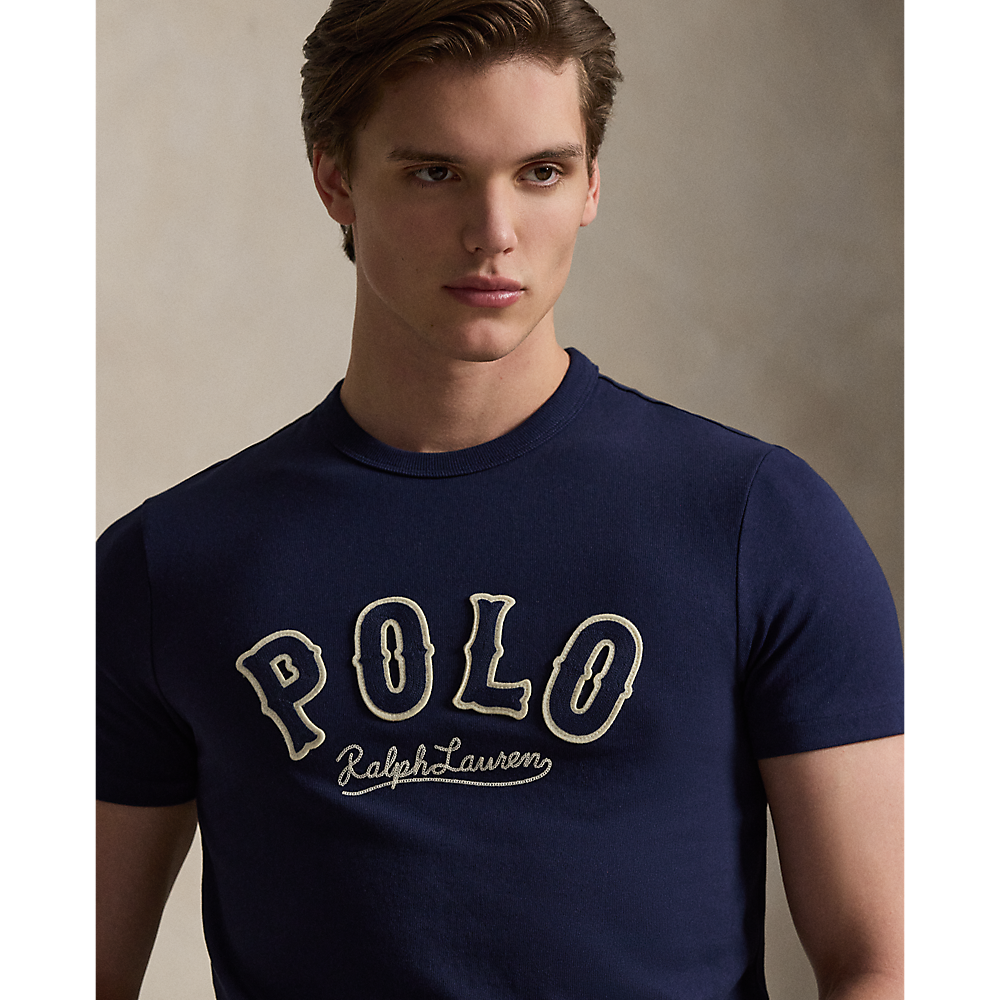 PRL Custom Slim Fit Western Logo T-shirt/Majica 710P07349001