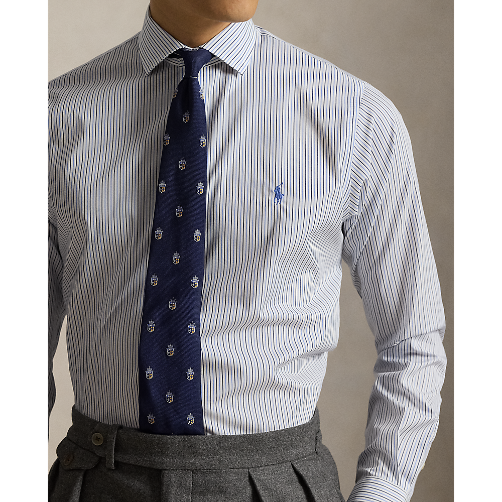 PRL Custom Fit Striped Poplin Shirt/Košulja 712969007503
