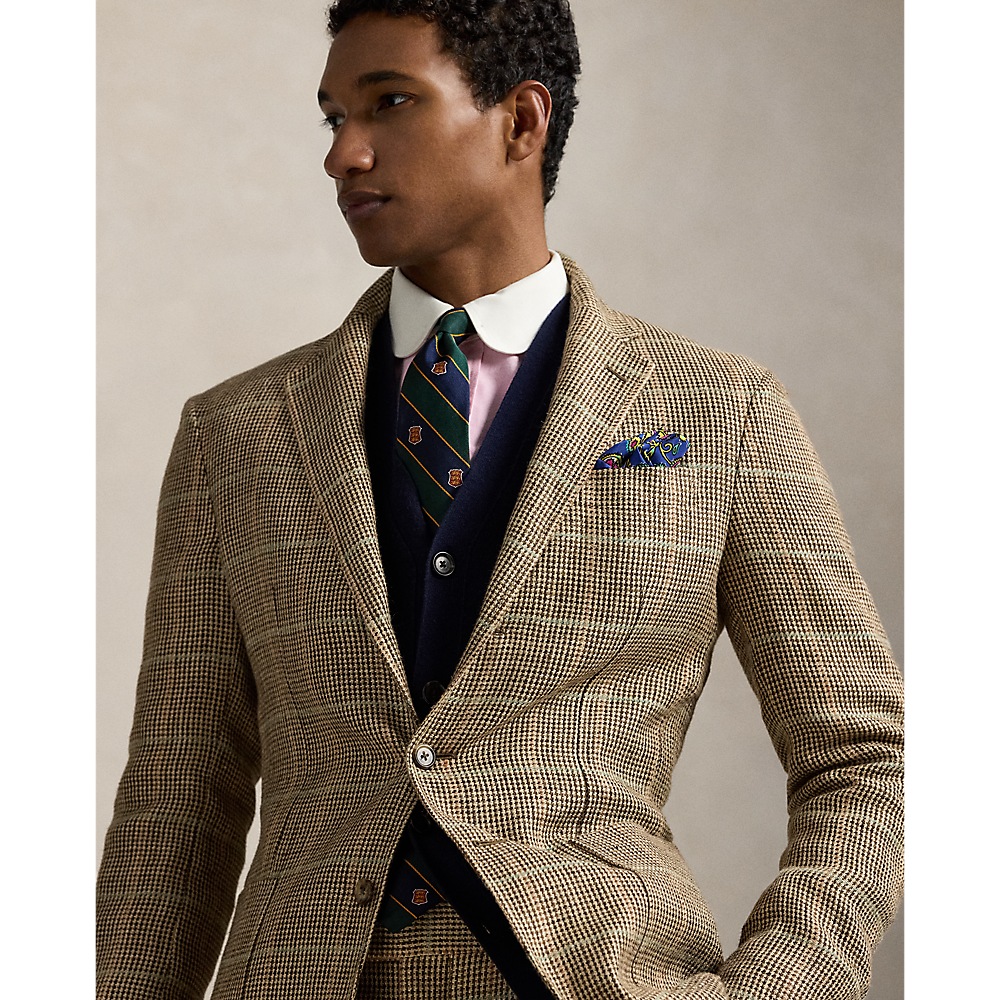 PRL Polo Soft Tailored Tick-Weave Blazer/Sako 715969669001