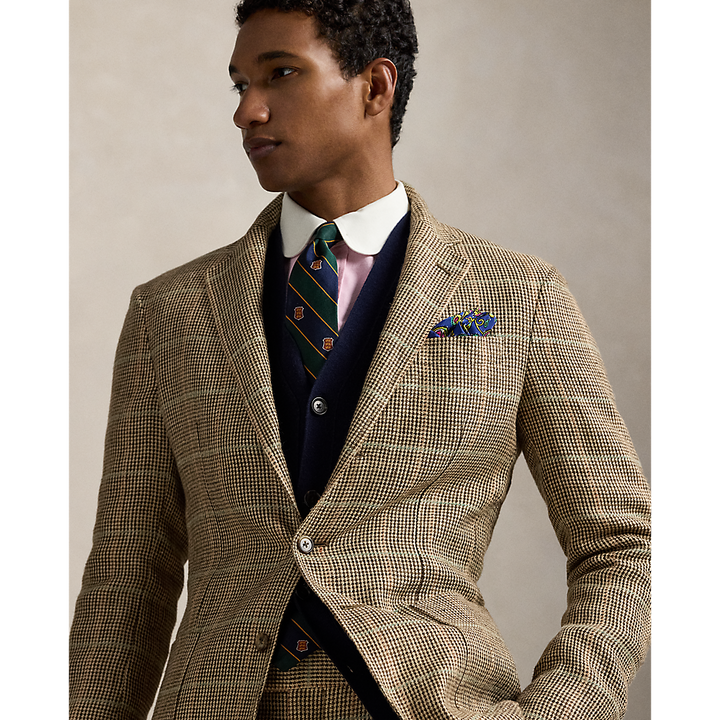 PRL Polo Soft Tailored Tick-Weave Blazer/Sako 715969669001